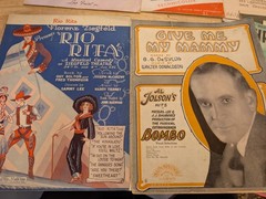 Lot of 10 antique vintage sheet music folios – different songs 1920s-1950s Lot 2