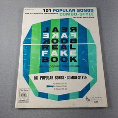 101 Popular Songs Combo-Style Song Book 1964 Pop Jazz Folk Hits