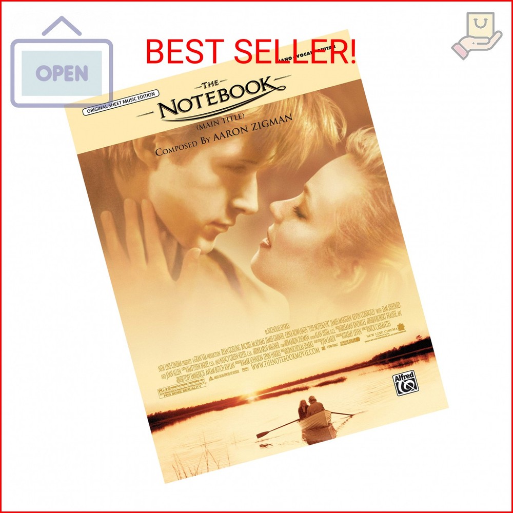The Notebook (Main Title) (from the Notebook): Piano/Vocal/Chords, Sheet