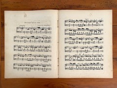Blue&rsquo;s Quick Step Captain James Hunt & Boston Militia 1836 Sheet Music