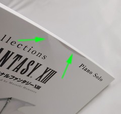 Final Fantasy XIII 13 Piano Collections IMPERFECT Sheet Music Song Book FF13