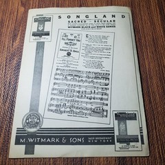 Dear Little Boy Of Mine Sheet Music Ernest R. Ball M. Witmark