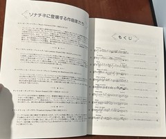 Lot of 2 Japanese Sonatinen Album 1 and 2 Easy Sheet Music Takuro Kyoko Doremi