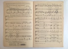 Can&rsquo;t Yo Heah Me Callin Caroline 1926 Choral Sheet Music Song 4 Female Voices