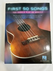 Hal Leonard Set of 2 Books First 50 Songs You Should Play on Ukulele & Christmas