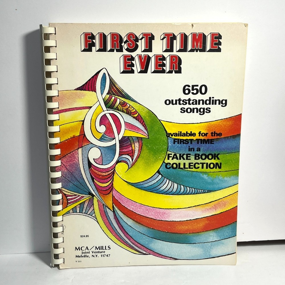 First Time Ever Fake Book Collection With 650 Songs Spiral Bound