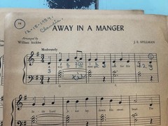 Vintage 1954 William Stickles Christmas Music Piano Instruction Book Chords