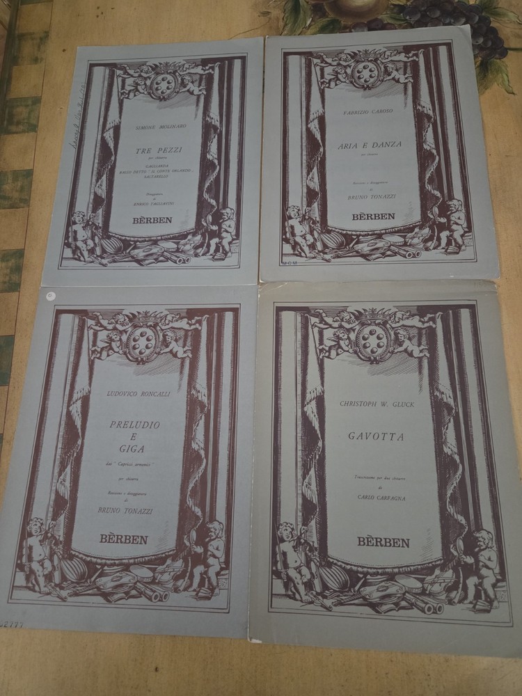 Classical Guitar Rare Vintage Sheet Music