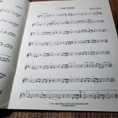 Instrumental Magic TV & Movie Themes Vocal Sel. Trumpet Clarinet WB 1985