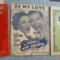 16pc Lot 1920-43 Antique Music Sheet Music. Retro Graphics Theater Design Vtg