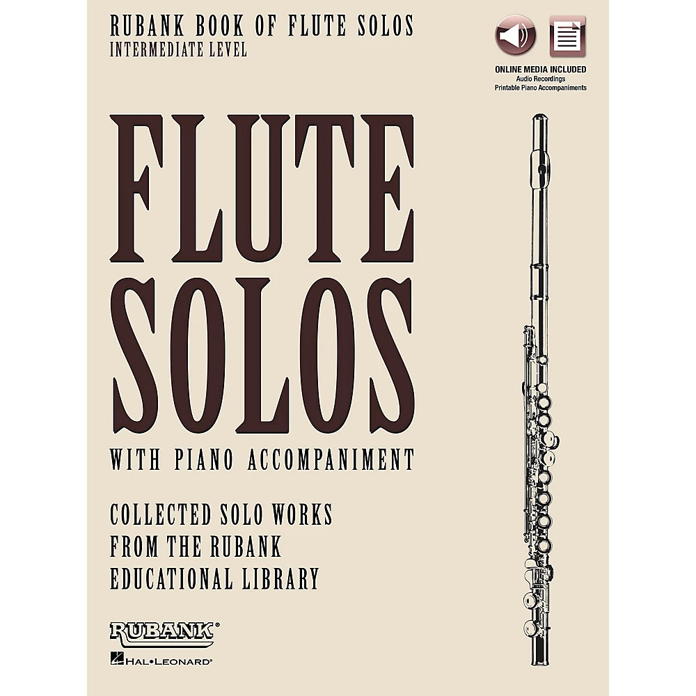 Rubank Book of Flute Solos – Intermediate Level Softcover Media Online