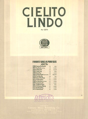 Cielito Lindo Sheet Music Piano Solo Voice 1942 Rolfe Fernandez Dream of Me