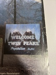 vintage TELEVISION sheet music LAURA PALMER&rsquo;S THEME from TWIN PEAKS ~ 1990