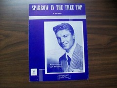 Sparrow In The Tree – Sheet Music – (1951) – Guy Mitchell Photo Cover – (690)
