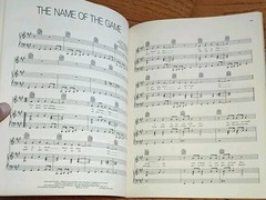 1978 Songbook: ABBA « The Folio », Sheet Music Piano Vocal Guitar Song Book, EX