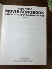 Vintage Movie Songbook Lot 1986-1988 Piano Sheet Music 80s Soundtrack Top Gun