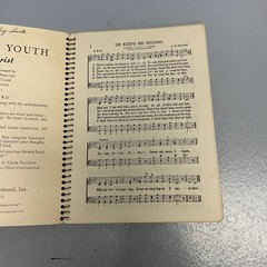 Singing Youth for Christ Sheet Music Book SATB Lyrics Sacred Religious Rodeheave