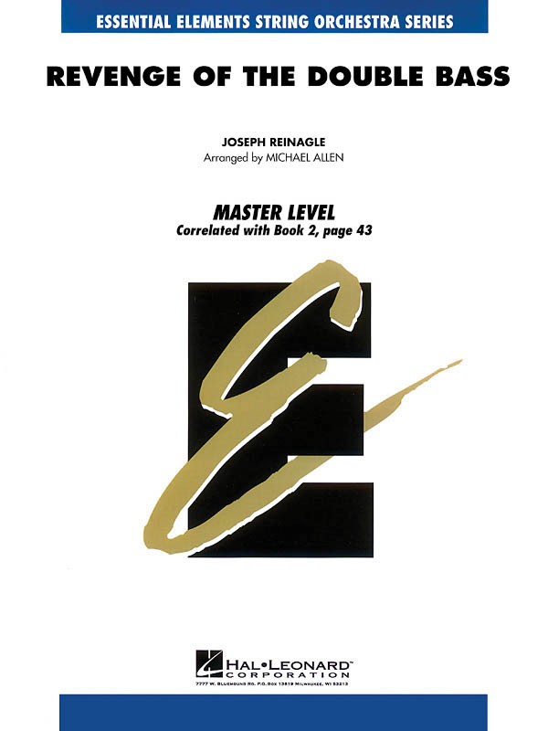 Revenge of the Double Bass Score & Parts for Essential Elements String Method