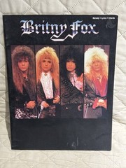 Britny Fox, Songbook, 1989, Melody/Lyrics/Chords, Songbook, 1989 SHIPS FREE
