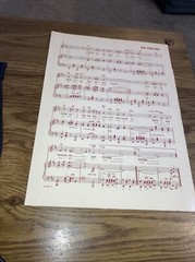 Vintage Sheet Music YOURS Quiereme Mucho, Gamse/Sherr/Roig- Vaughan monroe 1952