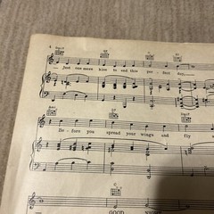 Sheet Music Jack Oakie SPEAK YOUR HEART from RADIO CITY REVELS 1937