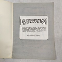 Rare 1975 Vtg Mel Bays FUN WITH THE ACCORDION Sheet Music Song Book