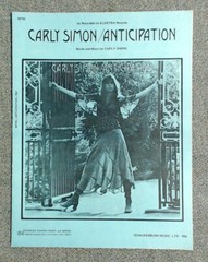 Anticipation Carly Simon Includes Separate Guitar Music (Charles Hansen 1971)