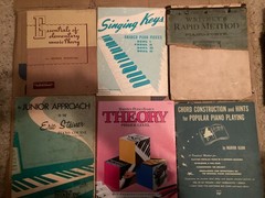 Large Lot of 34 Vintage Teaching Music & Instruction Books Piano Violin Clarinet