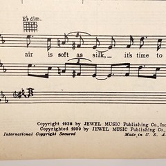 Vintage 1939 Sunrise Serenade Sheet Music by Jack Lawrence & Frankie Carle