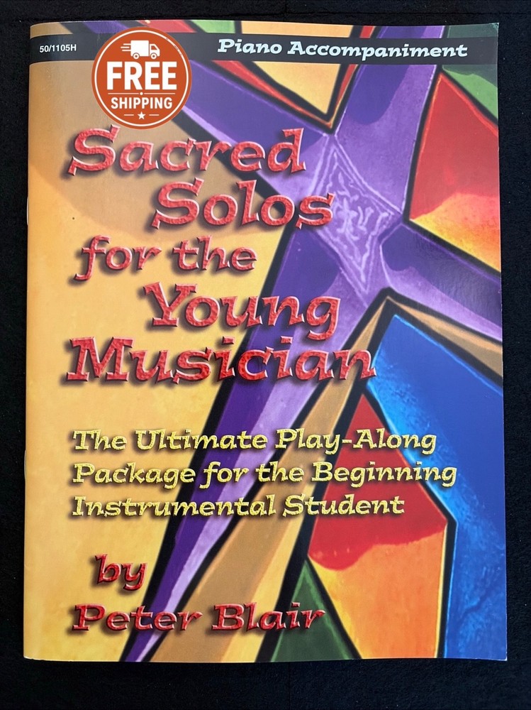 Peter Blair Sacred Solos Young Musician Piano Accompaniment Hymns Heritage Music