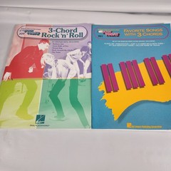 (2) 3-Chord Books Rock &lsquo;n&rsquo; Roll – EZ Play Today #309 #001 Hal Leonard Music