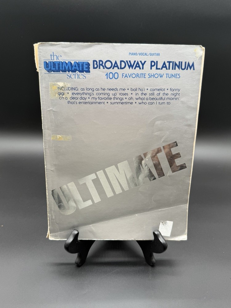 Ultimate Broadway Platinum 100 Favorite Show Tunes Piano Vocal Guitar Songbook