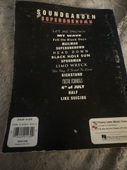 Soundgarden Superunknown Guitar Tab Tablature Vocal Song Book 1994 (Very Rare!)