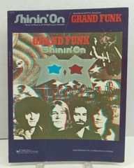 Shinin&rsquo; On Sheet Music Grand Funk Piano Vocal Chords 70s Rock N Roll F3Q