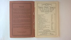 Witmark Choruses Sheet Music Songbook Three-Part Chorus Popular & Religious 1926