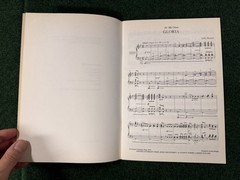 John Rutter Gloria Vocal Score SATB Brass Organ Oxford Music Book 1976 Vintage