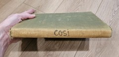 1952 Mozart Cosi Fan Tutte Vocal Piano Score Italian English Texts HB G Schirmer