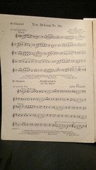 Popular Clarinet Solos No.56 Sheet Music F1AB