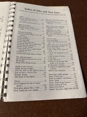 Fresh Sounds Companion Volume to Sound of Living Waters 1976 Spiral Bound Hymnal