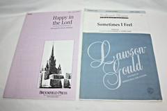 Large Group of 29 Choral Sheet Music Books