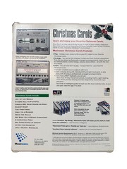 Musicware 1994 PC Dual Media Christmas Carols Learn To Play & Enjoy Piano W/Book