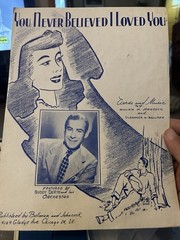 E 3-Pack 9×12 post-1920 Vintage sheet music