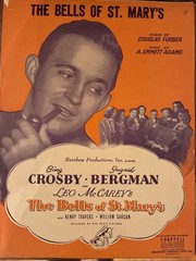 Vintage Mixed Lot of 5 Sheet Music 1940’s-50’s Bing Crosby Classics from Movies