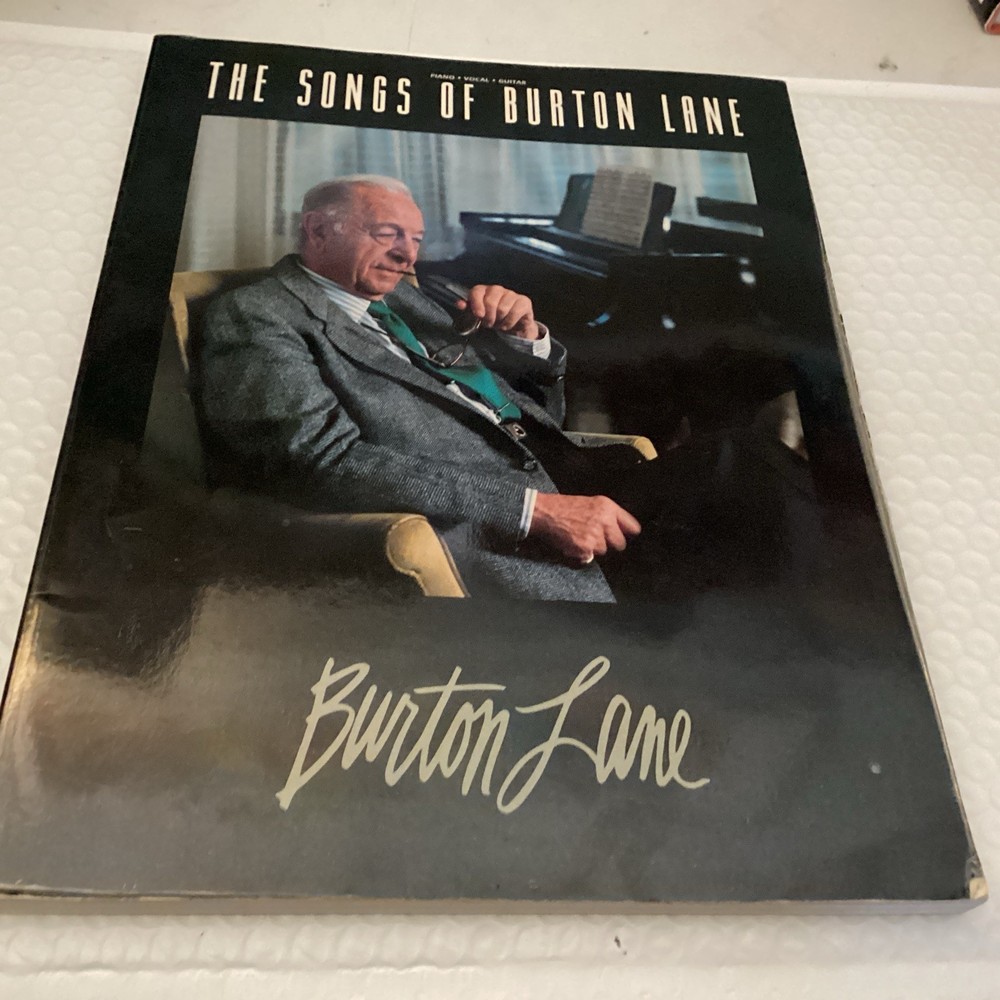 Burton Lane Songbook Songs Of Piano Guitar Vocal Jazz Show Tunes 174 Pgs VG