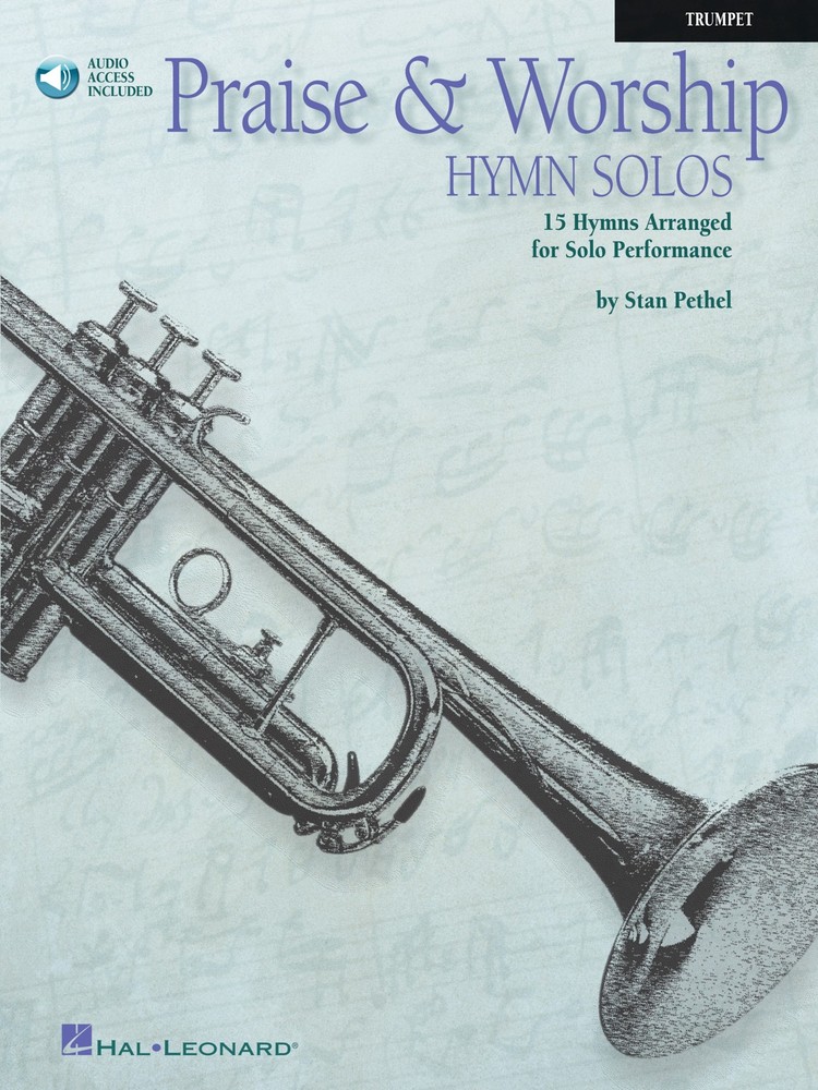 Praise & Worship Hymn Solos for Trumpet Sheet Music Play-Along Song Book & Audio