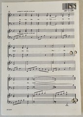 Come Bring a Sacrifice Williams and Schram SATB Piano Sheet Music Triune Choral