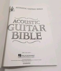 Acoustic Guitar Bible Music Book, 35 Great Acoustic Songs – Guitar Notations VGC