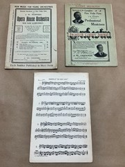 18pc Lot of Antique Vintage Sheet Music – For Violin / Piano – Folios, Books