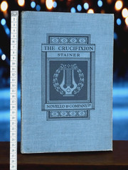 Vintage The Crucifixion Stainer Solo Voices Score Tenor & Bass Novello C. 1900