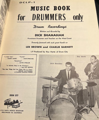Old Stock For Drummers Only Dick Shanahan Drum Jazz Practice Patterns Book